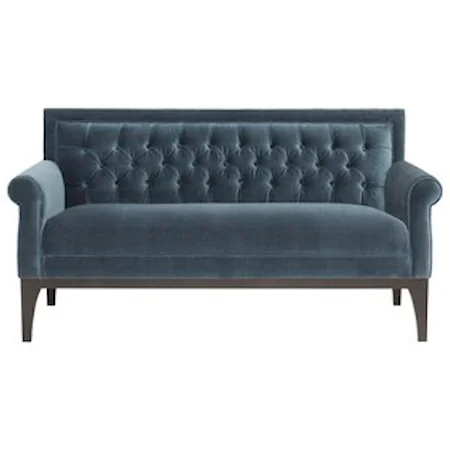 Tufted Back Settee